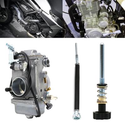 Edelstahl-Vergaser-Vergaser, langer/kurzer Leerlaufkabeleinsteller für HSR42, HSR45, HSR48, Vergaser, Leerlaufeinstellschraube für Motorräder