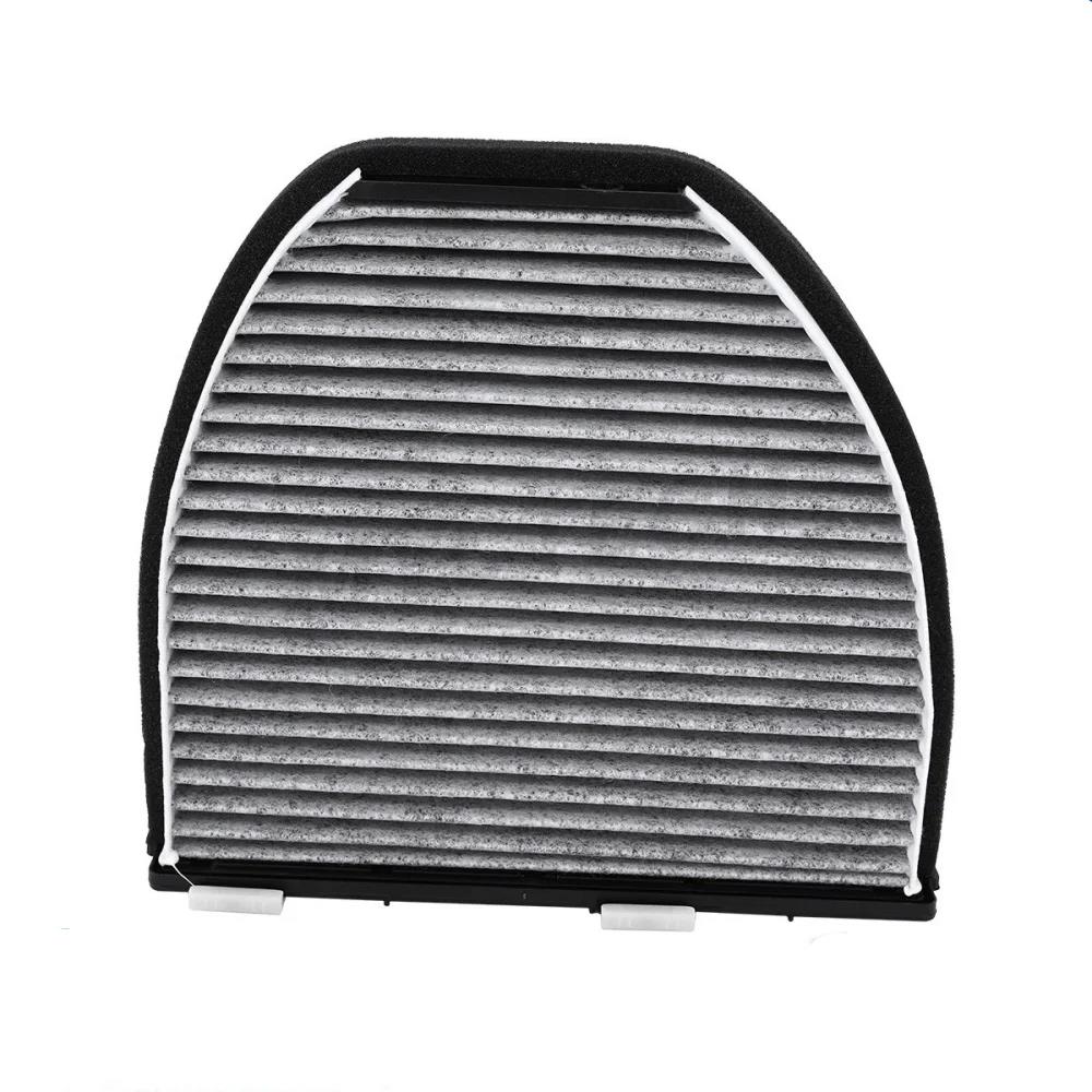 1Pc For Mercedes Benz W204 C-Class W212 E-Class Car Carbon Cabin Pollen Filter OEM A2128300318 Auto Parts Air Filters 7