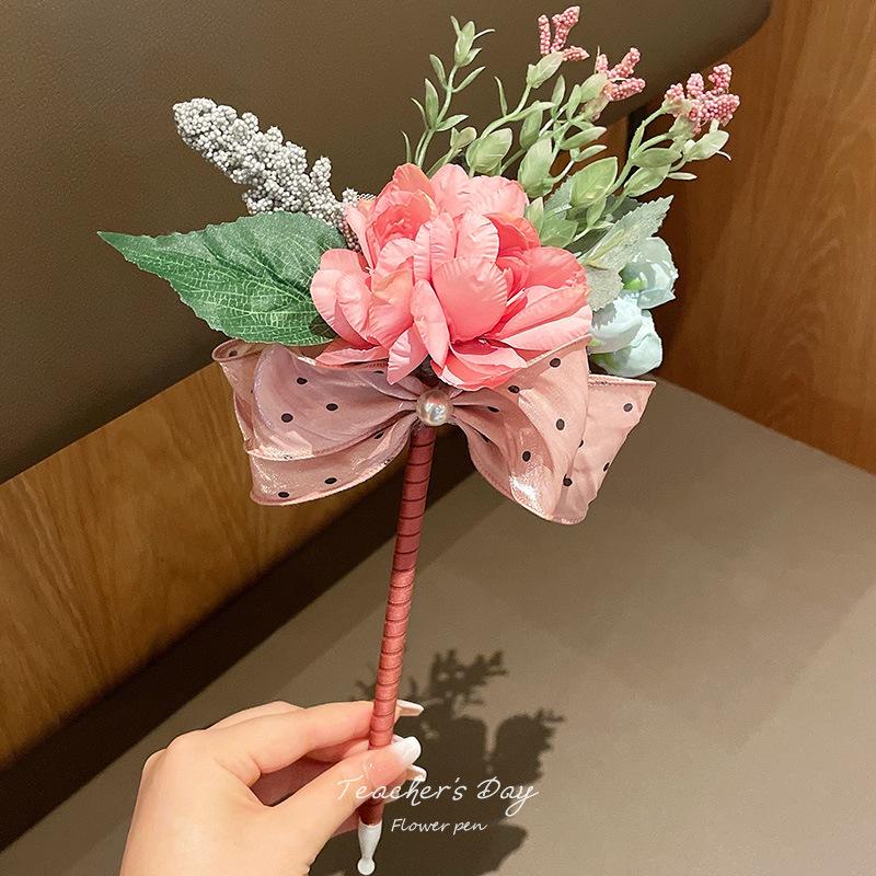 Penna a Sfera Girasole - Regalo Creativo per la Festa degli Insegnanti per Insegnanti Femminili dell'Asilo