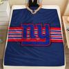 New York Giants Flannel Blanket, High Quality Comfortable for All Seasons, Home Decor, Warmth and Comfort