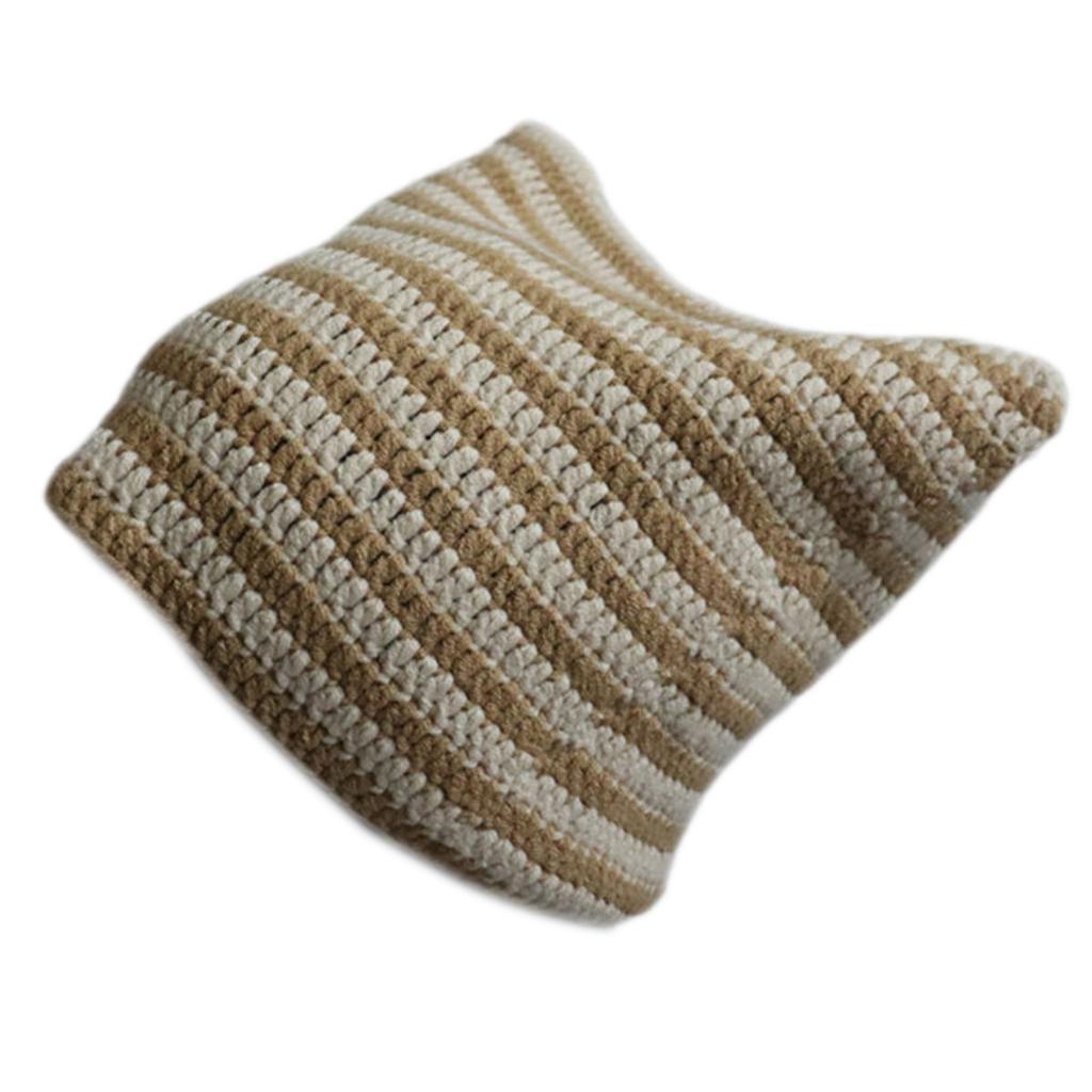 Harajuku Girls Hat Winter Casual Knitted Cap Y2K-Girl Hot Girls Picture Prop Hat with Crocheted Slouchy Hat