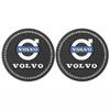 2Pcs Coaster Car Water Cup Anti-slip Pad Mat Auto Interior For Volvo ES90 EC40 EX40 EM90 XC90 V90 V60 XC60 V40 S80 S60 S90 XC40 ari852