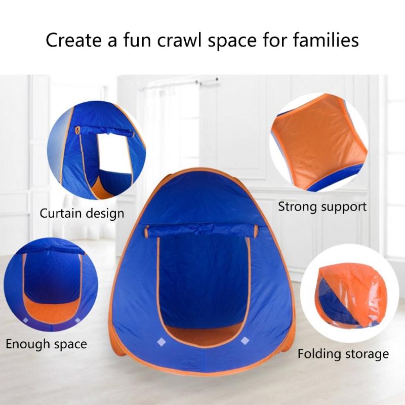 Tragbares PopUp Spielzelt Bällebad Großes faltbares Rollenspielhaus Zusammenklappbares Zelt für Kinder Mädchen & Jungen Spielzeug