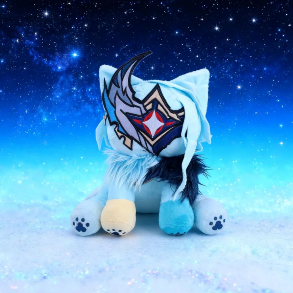 Neuer Il Dottore Katzen-Plüschtier Genshin Impact Spielcharakter Plüschtier Kawaii Zandik Spielzeug Weihnachts-Geburtstagsgeschenk Für Fans Kinder Dekoration