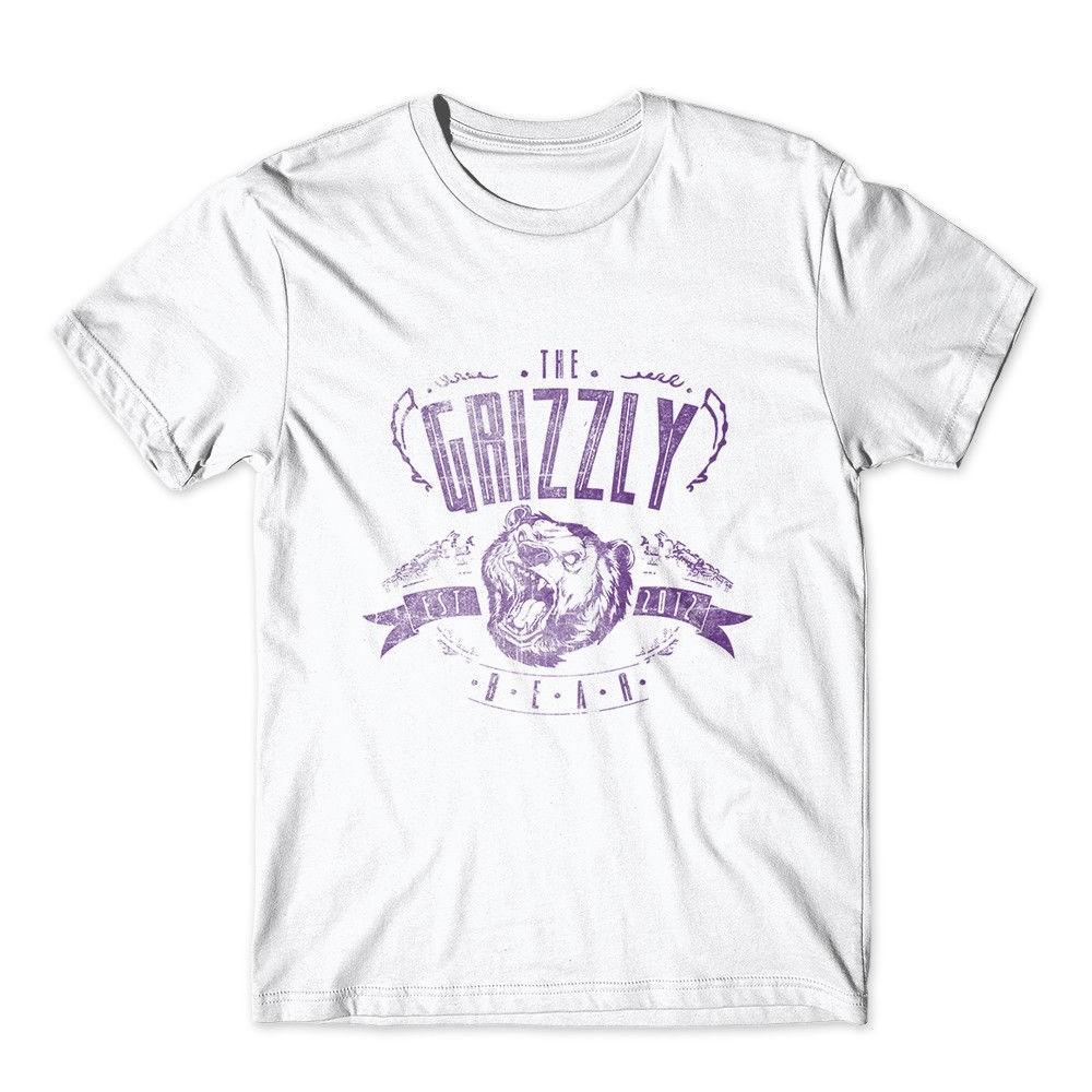 

The Grizzly Bear T-Shirt. 100% Cotton Premium Tee NEW M
