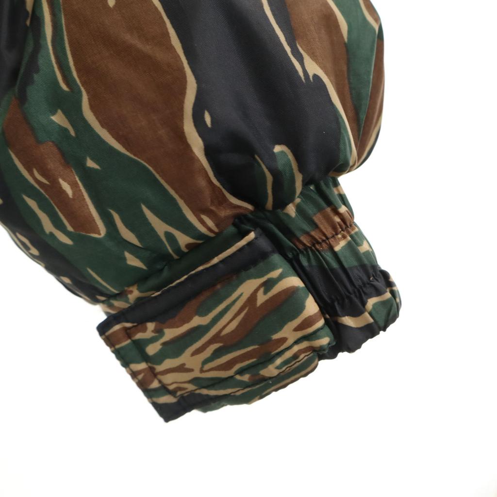 Bear USA Camouflage Down Jacket L Khaki Reversible Women Used