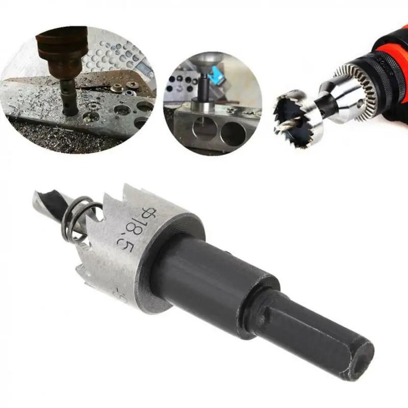 5Pcs Drill Bit Hole Saw Set HSS Carbide Tip Hole Saw Tooth Cutter 16-30MM Metal Hole Opener Set Woodworking Tools Accessories