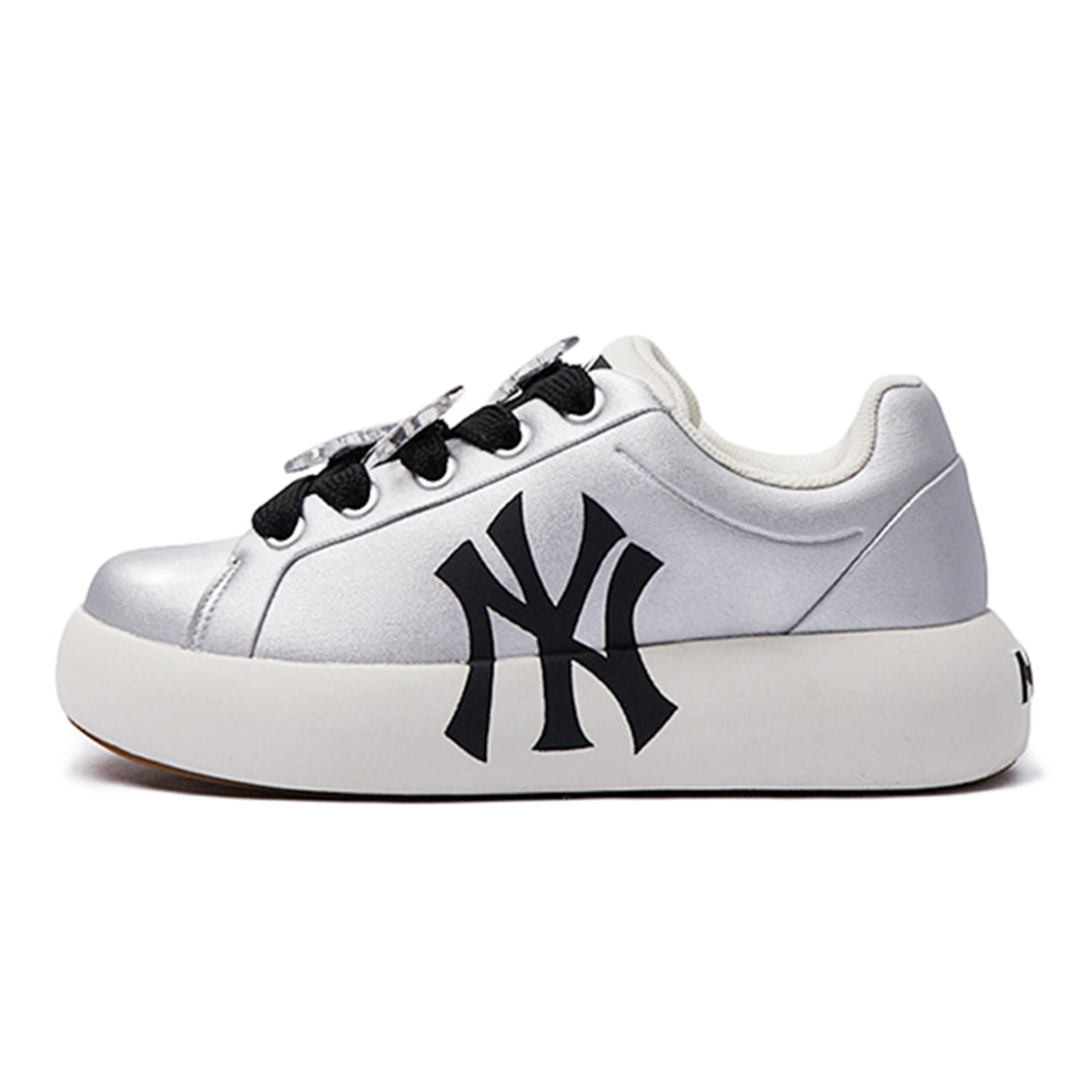 

MLB Chunky Classic Casual Shoes Unisex Low top Black/Silver 3ASXCCB4N-50IVS(Team15-) 39