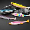 190mm 63g Soft Fishing Lures with T Shape Tail, Simulation Fishing Swimbaits Artificial Baits Slow Sinking Fish Lures