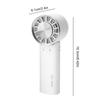 Foldable Portable Handheld Fan 2000mAh Air Cooler Fan USB Charging Electric Personal Fan for Outdoor Travel Camping