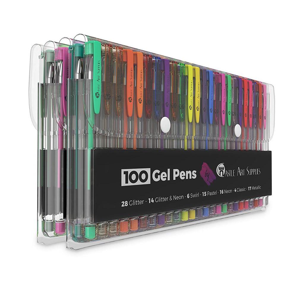 watercolor gel pens