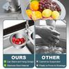 Kitchen Sink Drain Strainer Faucet Hanging Filter Basket for Fruit Vegetable