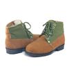 Fashion Winter Thick Soled Anti Slip Snow Boots/hot Selling Flip Up/lace Up Retro Plush Leather Shoes/new Classic Men's Cotton Boots