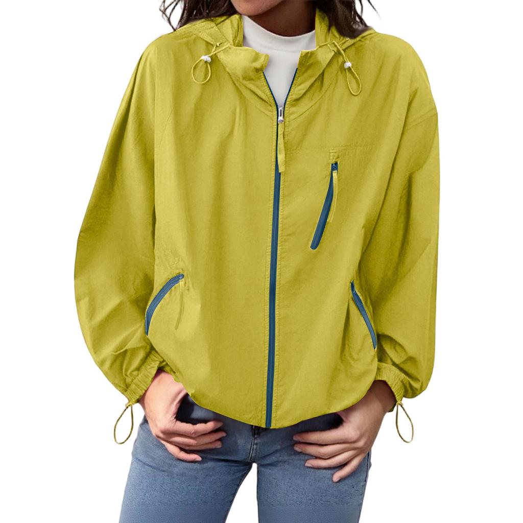 Women's Sun Lightweight Outdoor Windproof Sun Jacket For Hiking And Traveling