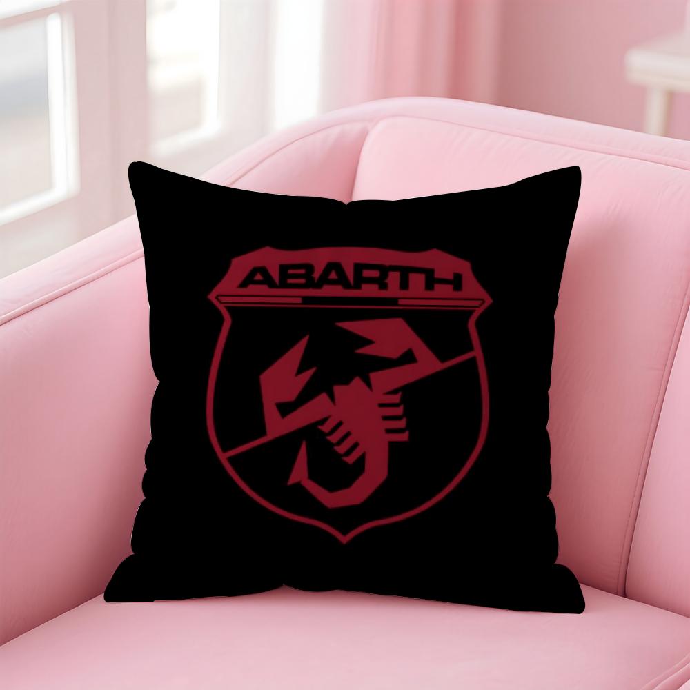 

Abarth S-Scorpion car brand AS Cushion Cover Comfortable Reversible Pillow Cover Ideal for Car Sofa Bedroom & Beyond 30cmx30cm