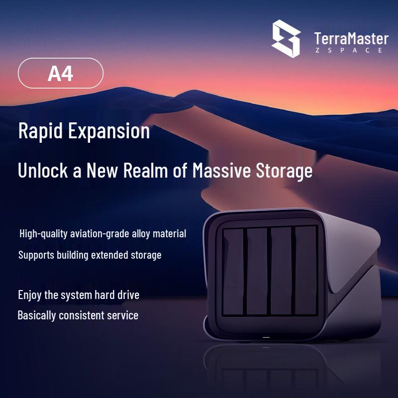 JiSpace Private Cloud New A4 4-Bay HDD Enclosure