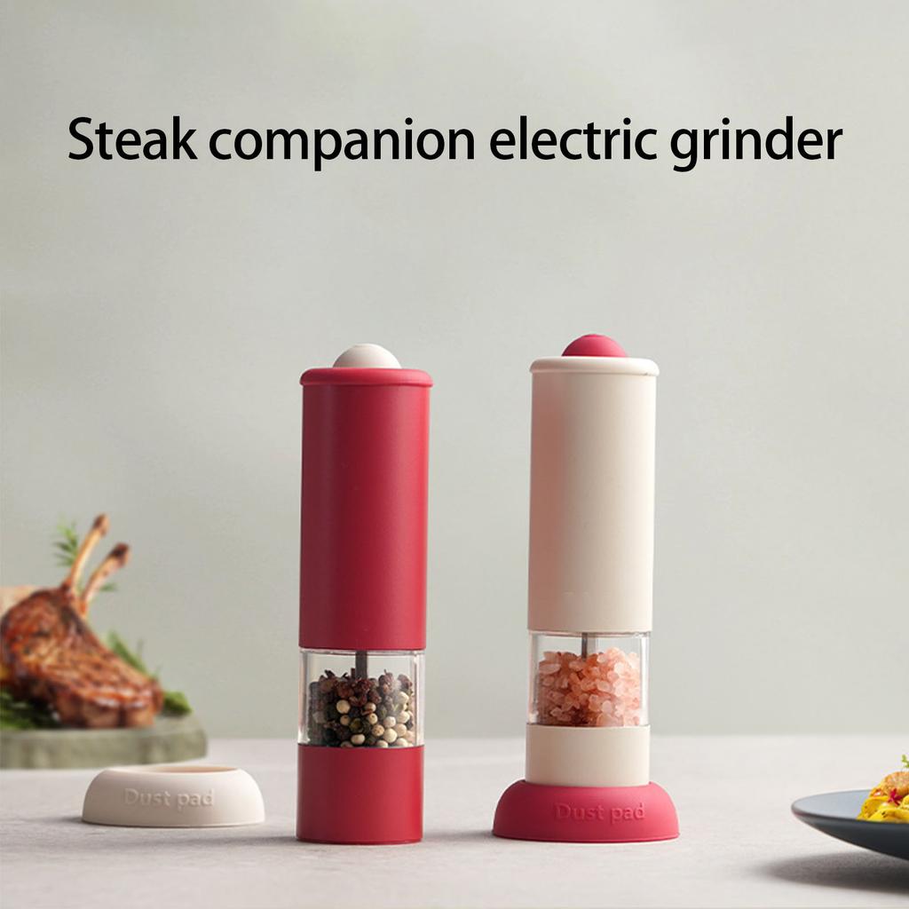 Automatische Salz- und Pfeffermühle USB Wiederaufladbar Restaurant Gewürzmühle Einstellbarer Mahlgrad Mahlmaschine