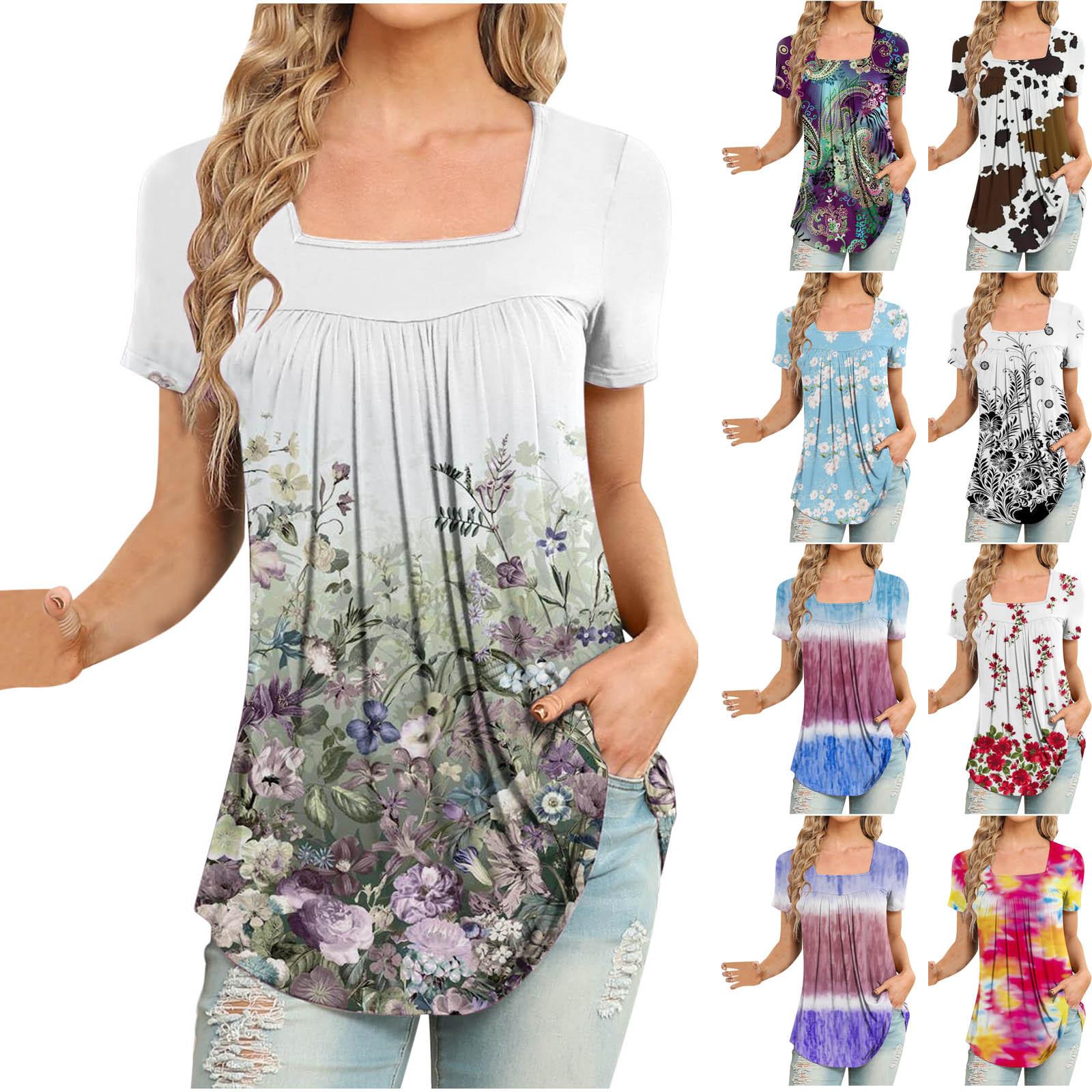 

Жіноча модна повсякденна вільна футболка з V-подібним вирізом і короткими рукавами L чорний