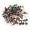 100Pcs 12mm Plastic Eyes for Bear Animal Dolls Safety Type with 50Pairs Suitable for Professional DIY Craft Making