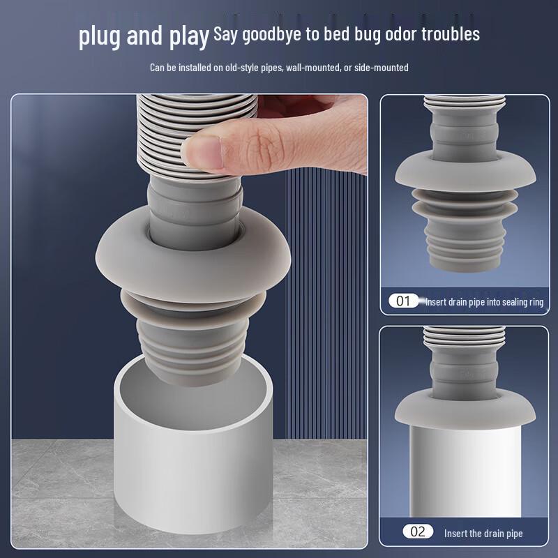 CVBAB Silicone Anti-Odor Drain Sealing Plug