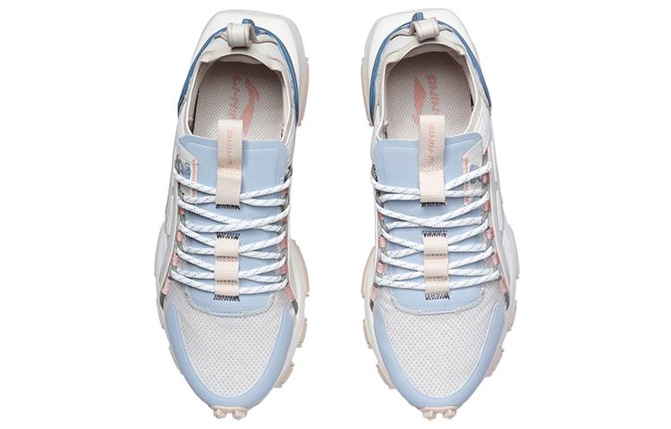 Li Ning Chasing Light Low top Running Shoes Women's Blue Gray AGCR102-2