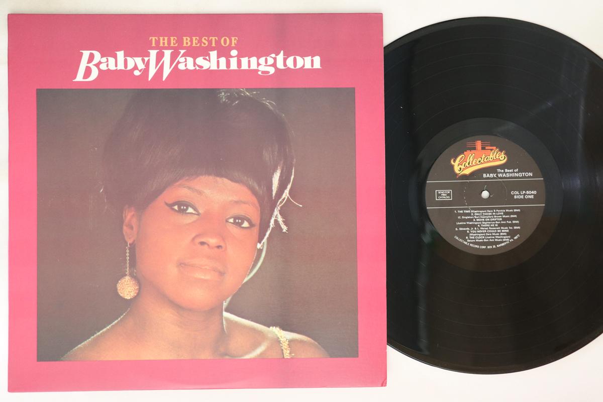 

LP Record BABY WASHINGTON - Best Of Baby Washington COLLP5040 COLLECTABLES US Soul/Funk Used