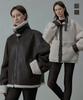 Ahre Baum Oversized Reversible Shearling Mustang_2Color