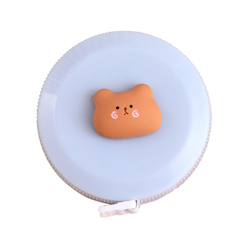 Children Retractable Cartoon Tape Measure 60-Inch 1.5Meter Mini Soft Cute Tape Measure for Tailor Sewing Craft Cloth