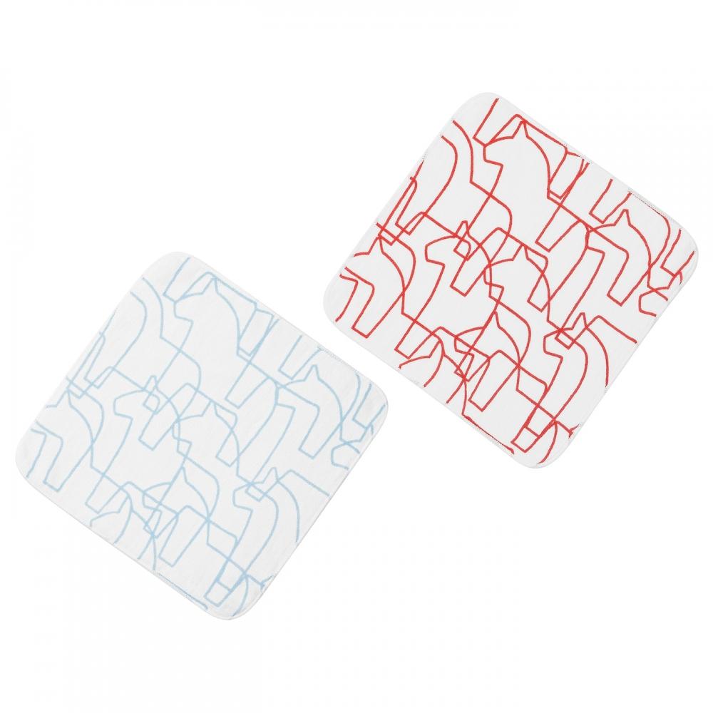 

IKEA HÄSTHAGE Полотенце для рук разноцветное 25x25 см