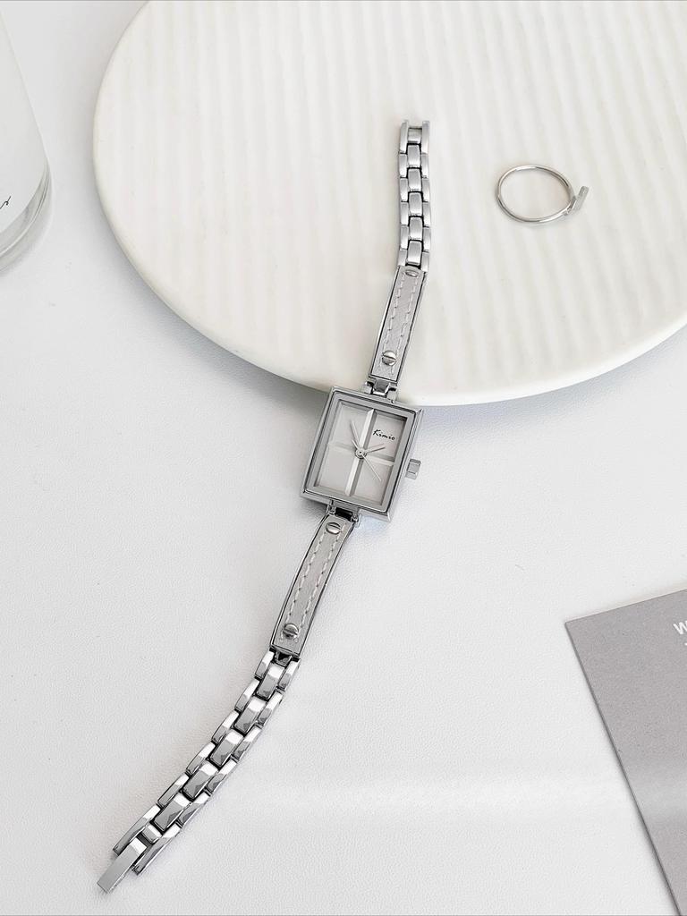 Women's Luxury Niche Square Bracelet Watch, Small Square Style, Student Style, New Arrival, High-End Selection
