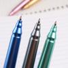 6pcs Creative Erasable Ballpoint Pens with Erasable Tip, Neutral Pen, Mo Yi Crystal Blue 0.5mm Ballpoint Pen, School Stationery