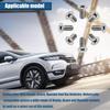 8Pack Stainless Steel Brake Disc Rotor Screws, Stainless Steel Retaining Screws for Front and Rear by Mission Automotive, Compatible with for Honda,