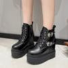 Fashion 12CM Gothic Style Platform Vampire Cosplay Women Mid-calf Boots Brand New 2025 Autumn Winter Fashion Cool Street Shoes Boots