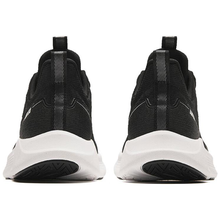 New Anta Nebula Shock Absorbing, Non Slip, Wear Resistant, Breathable And Lightweight Low Top Running Shoes Men's Black 912425521-2