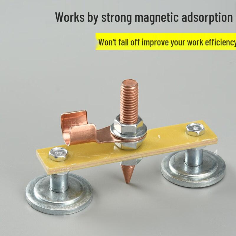 Multi-functional Magnetic Welding Hammer and Ground Clamp