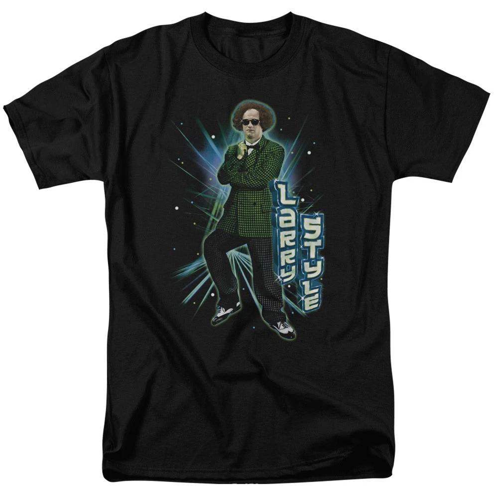 Three Stooges - Larry Style - Unisex Short Sleeve Children s T-shirt - Black 140