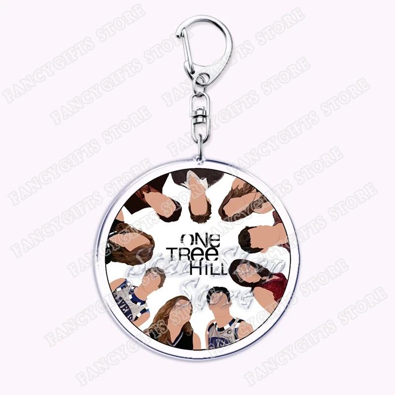 

Hot TV Show Keychains Oth Nathan Lucas Scott Brooke Davis Keyring for Accessories Bag One Tree Hill Key Chain Ring Jewelry Gifts