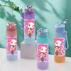 750Ml Water Bottle Cartoon K-Pop Demon Hunters Printed Large Capacity Drinking Cup Portable Outdoor Sports Water Cup Children Kid Gift