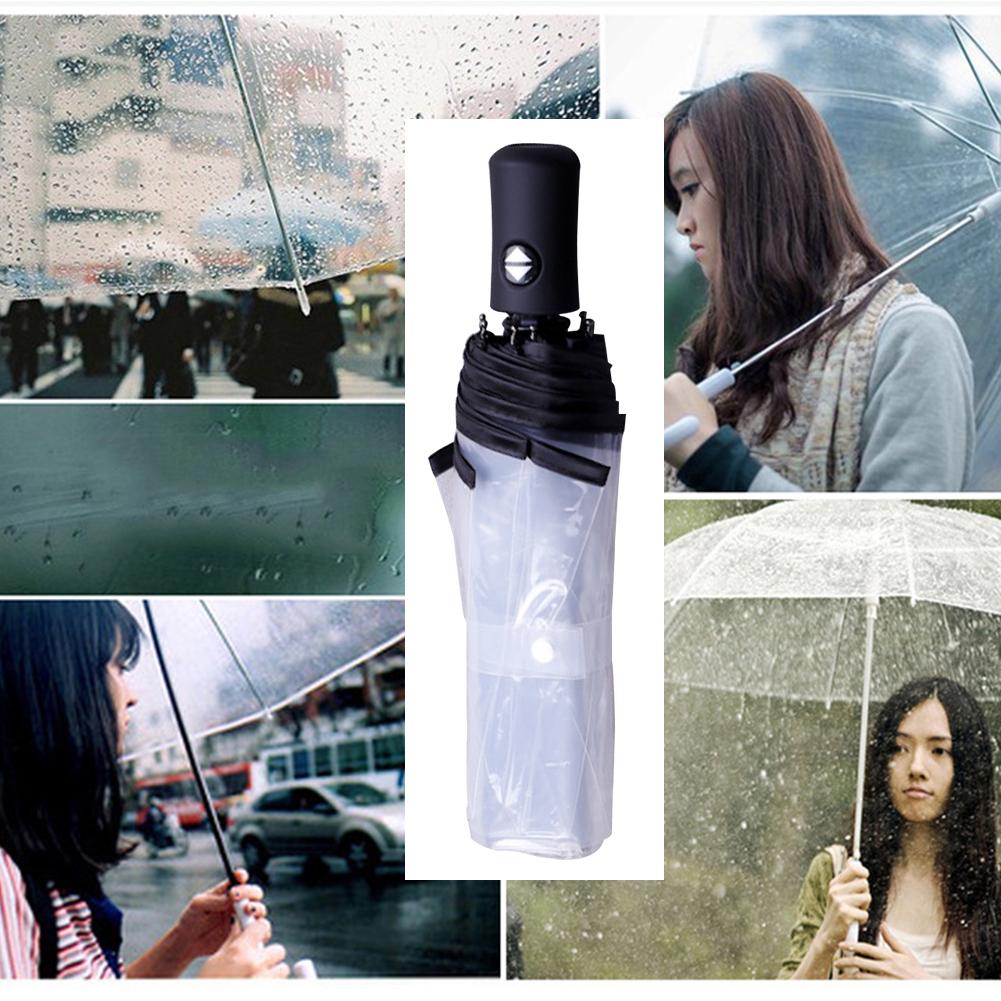 Полностью автоматический прозрачный зонт — фото 6