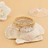 BohemiaColorful Acrylic Hand Beaded Bracelet Women Elegant Temperament Wedding Banquet Jewelry Accessories
