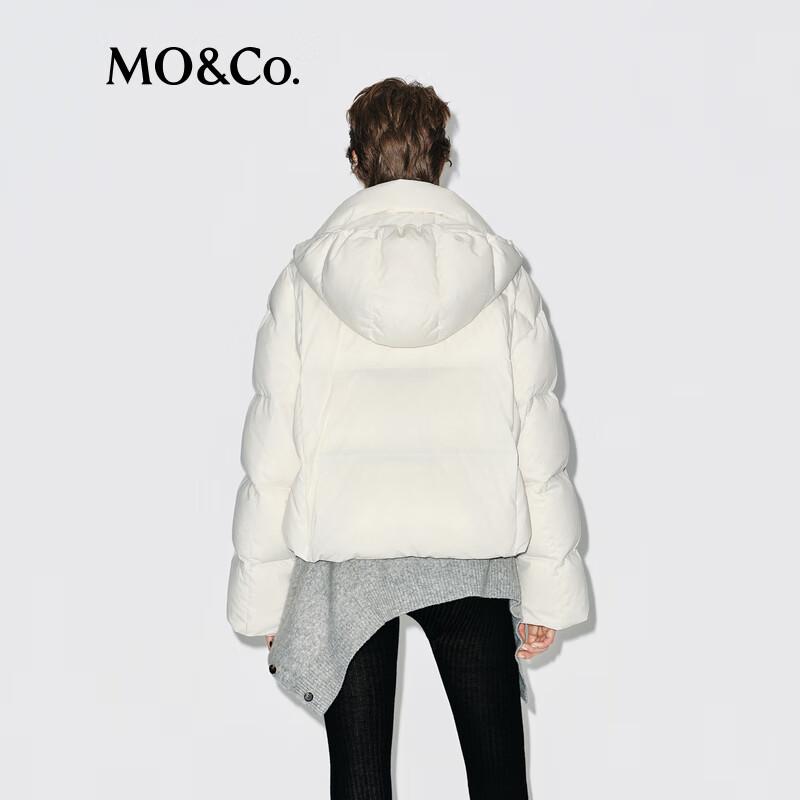 MO&Co. Women's Loose Fit Stand Collar Down Jacket