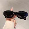 Vintage Oval Sun Glasses  Men Fashion Gradient Shades Trendy Stylish Brand Designer Women Mirror Outdoor Sunglasses