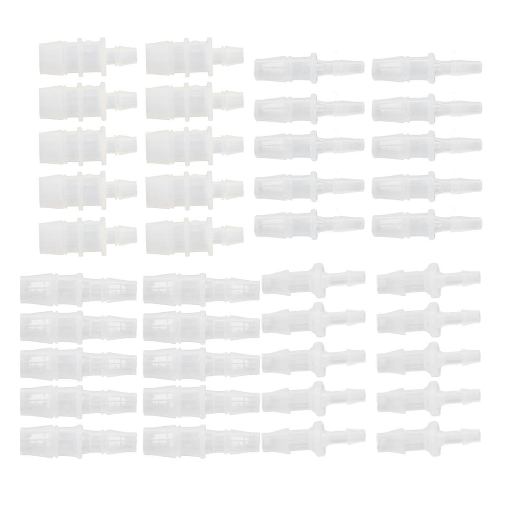 Aquarium Air Pump Adapter Scratch Resistance Wear Resistant PP Hose Barb Reducer Fitting Pure Texture for Silicone Tube