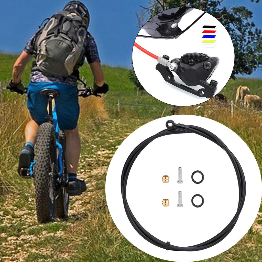 Hydraulic Disc Brake Hose Kit Anti-Corrosion Olive And Connecting Insert Set Cold Resistance