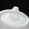 MULTIPOTENT Handcrafted White Porcelain Xishi Teapot