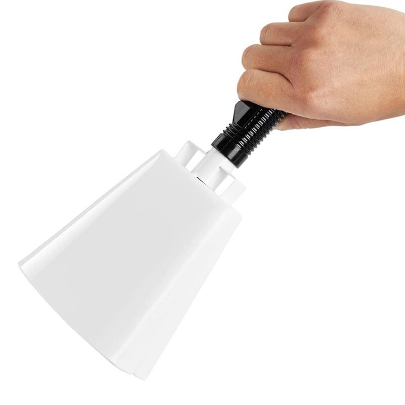Cowbell With Handle Noise Makers Sports Events Cheering Iron Cow Bells Percussion Musical Instrument For Football Games Party