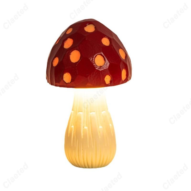 Creative New LED Mushroom Desktop Desk Lamp Home Bar Living Room Bedroom Bedside High-end Atmosphere Lighting Fixture