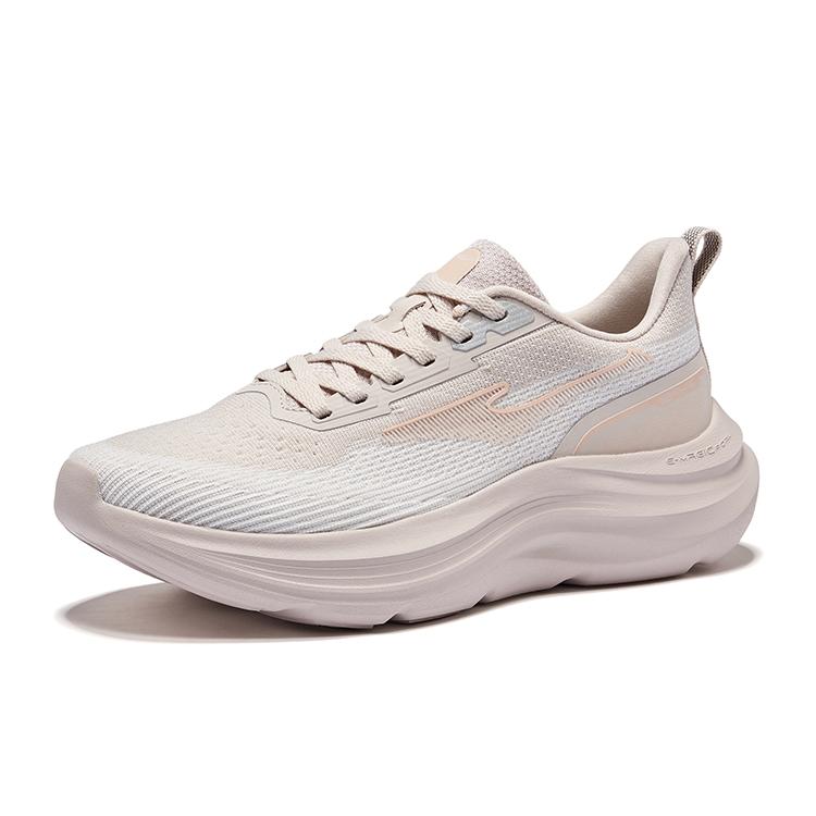 Erke Cloud Motion V2 Comfortable Shock Absorbing Wear Resistant Low Top Casual Running Shoes Women sneakers Pink Gray White 52125303088-101