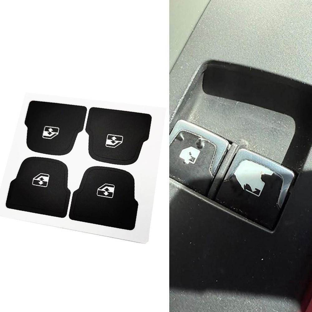 Vinyl Material Button Repair Decal Reduced Light Penetration