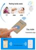 Wireless Self-Powered Gold Doorbell with EU/US Standard Call Button – No Battery Needed